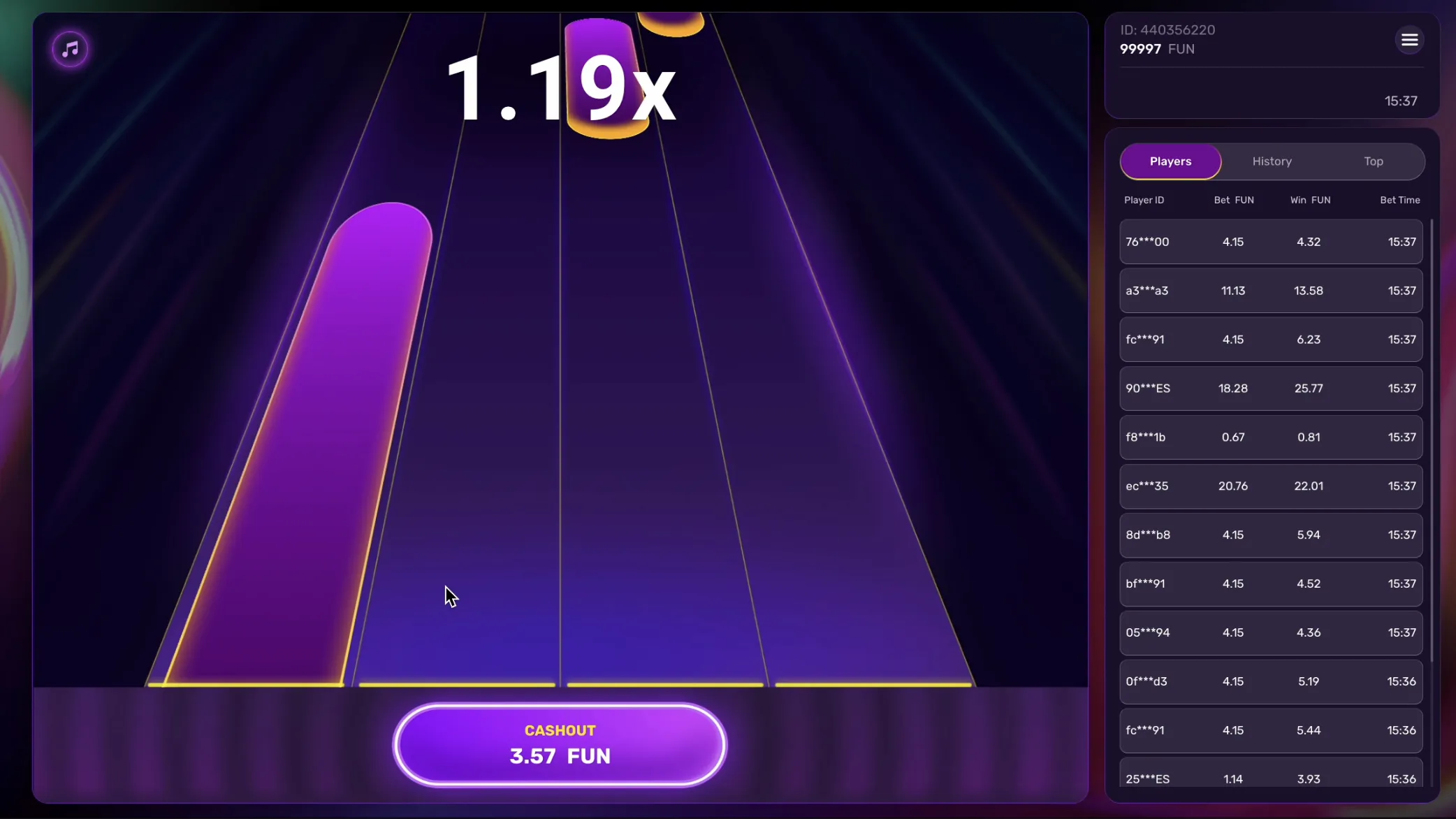 Play Me (1Win) Game